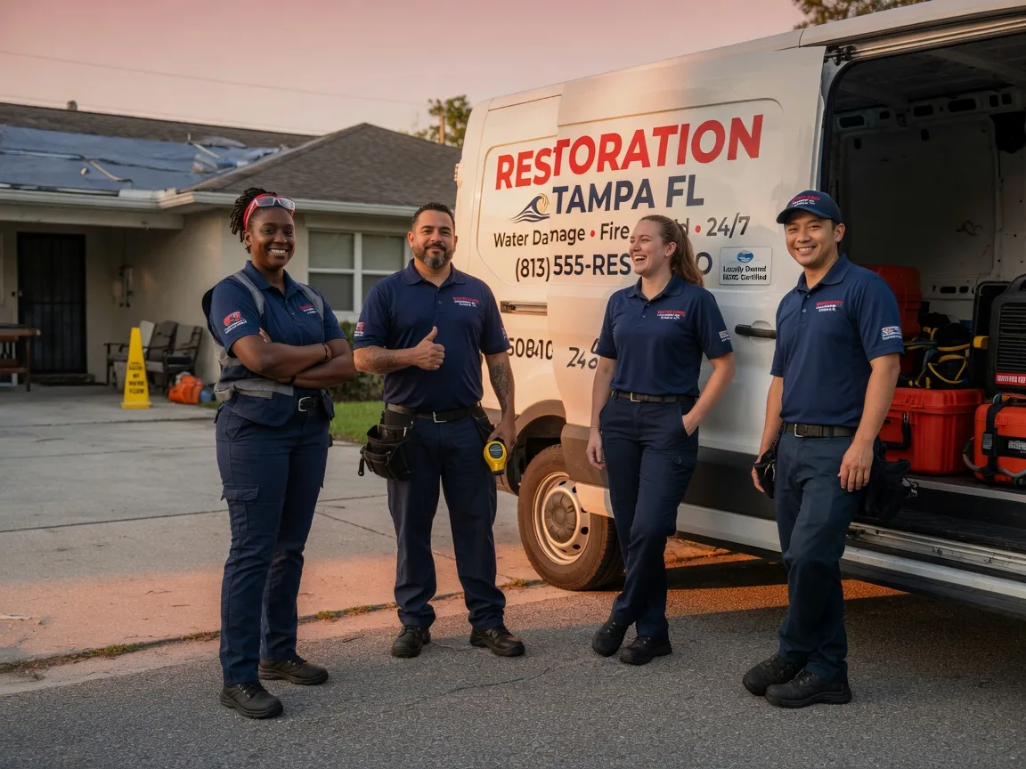 Water Damage Restoration company in Offerle, KS
